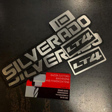 Load image into Gallery viewer, Silverado 10 LT4 Badges