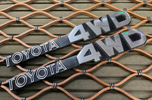 Load image into Gallery viewer, Toyota 4WD Billet Aluminum 79 80 81 82 83 Hilux Pickup Truck Fender Emblems
