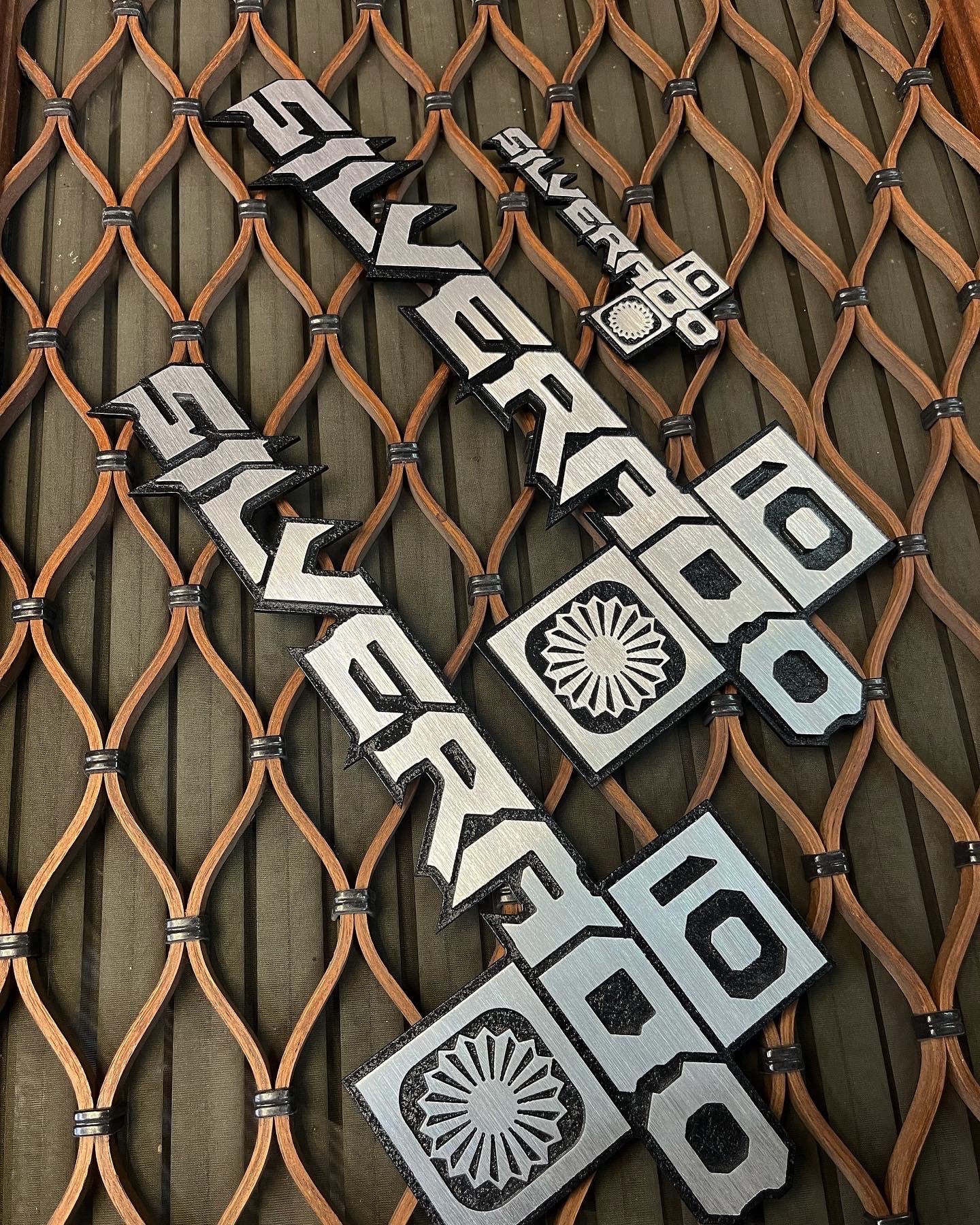 Aggressive silverado c10 badges RazorCustoms