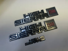 Load image into Gallery viewer, High Sierra 2500 81-87 Emblems with dash badge