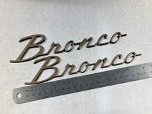 Load image into Gallery viewer, 2021 to present Bronco Badges (x2)
