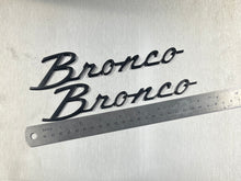 Load image into Gallery viewer, 2021 to present Bronco Badges (x2)