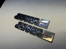 Load image into Gallery viewer, Sierra Grande GMC 81-87 Emblems