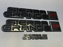 Load image into Gallery viewer, Sierra Grande 3500 81-87 Fender and Dash Emblems