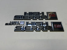 Load image into Gallery viewer, High Sierra 1500 81-87 Emblems with dash badge