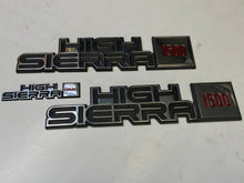 Load image into Gallery viewer, High Sierra 1500 81-87 Emblems with dash badge