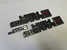 Load image into Gallery viewer, High Sierra GMC 81-87 Emblems with dash badge