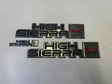 Load image into Gallery viewer, High Sierra GMC 81-87 Emblems with dash badge