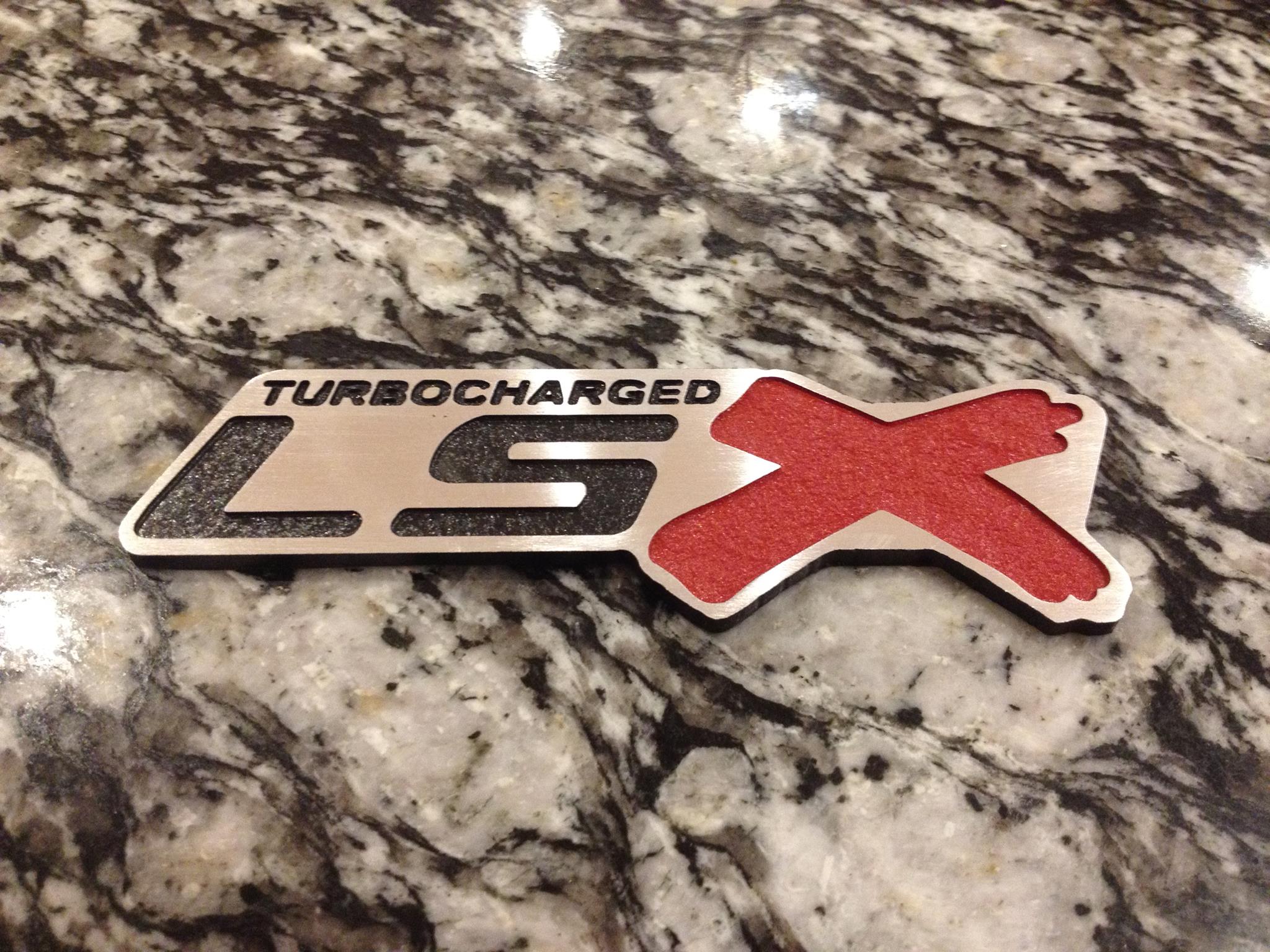 Turbocharged LSX badges RazorCustoms