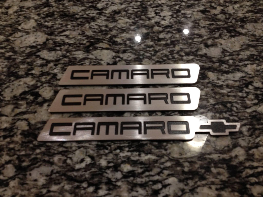 Camaro Rocker Badges/Emblems