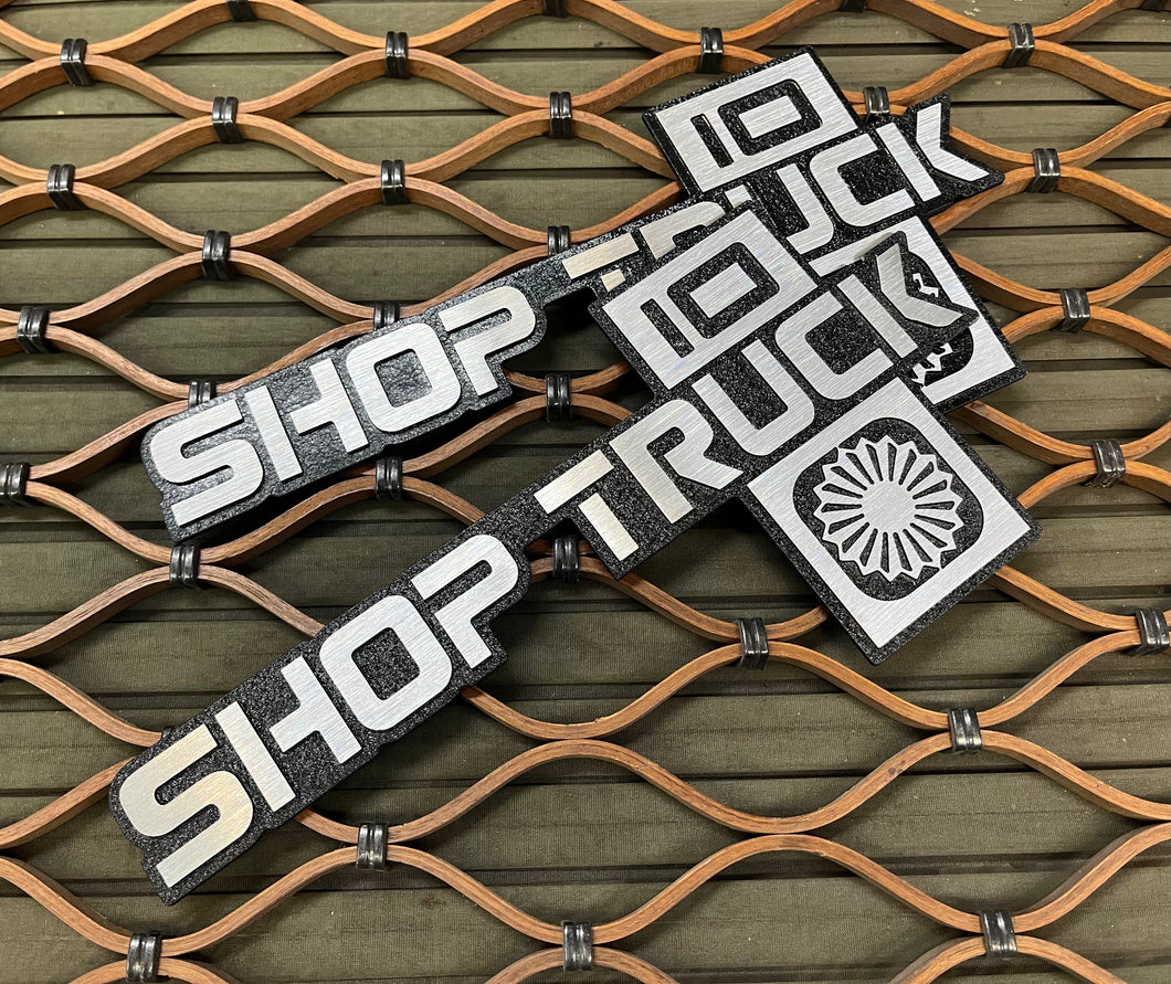 Custom SHOPTRUCK 30 Cummins badges