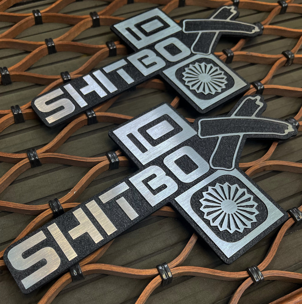 SHITBOX C10 Badges