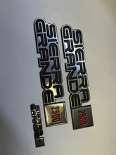 Load image into Gallery viewer, Low Sierra GMC 81-87 Fender and Dash Emblems
