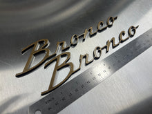 Load image into Gallery viewer, 2021 to present Bronco Badges (x2)
