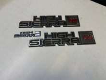 Load image into Gallery viewer, High Sierra 1500 81-87 Emblems with dash badge
