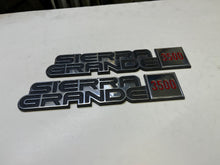 Load image into Gallery viewer, Sierra Grande 3500 81-87 Emblems
