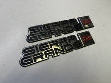 Load image into Gallery viewer, Sierra Grande 3500 81-87 Emblems
