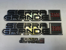 Load image into Gallery viewer, Sierra Grande 3500 81-87 Fender and Dash Emblems
