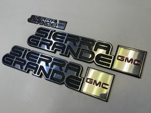 Load image into Gallery viewer, Sierra Grande GMC 81-87 Fender and Dash Emblems
