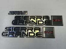 Load image into Gallery viewer, Sierra Grande GMC 81-87 Fender and Dash Emblems
