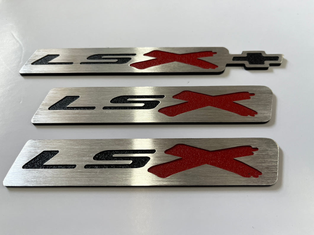 LSX and LTX Camaro emblems