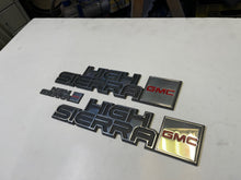 Load image into Gallery viewer, High Sierra GMC 81-87 Emblems with dash badge
