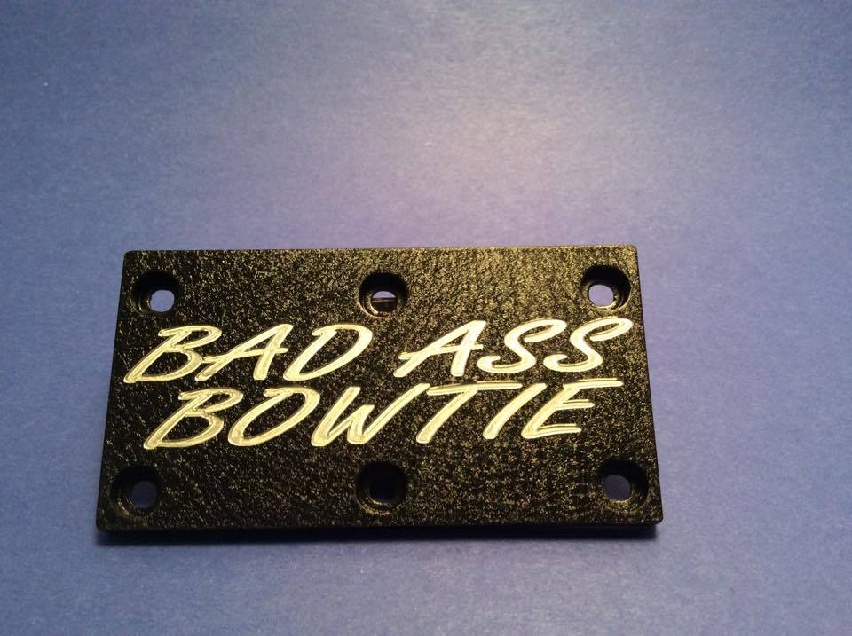 Bad Ass Bowtie Throttle Body Plate