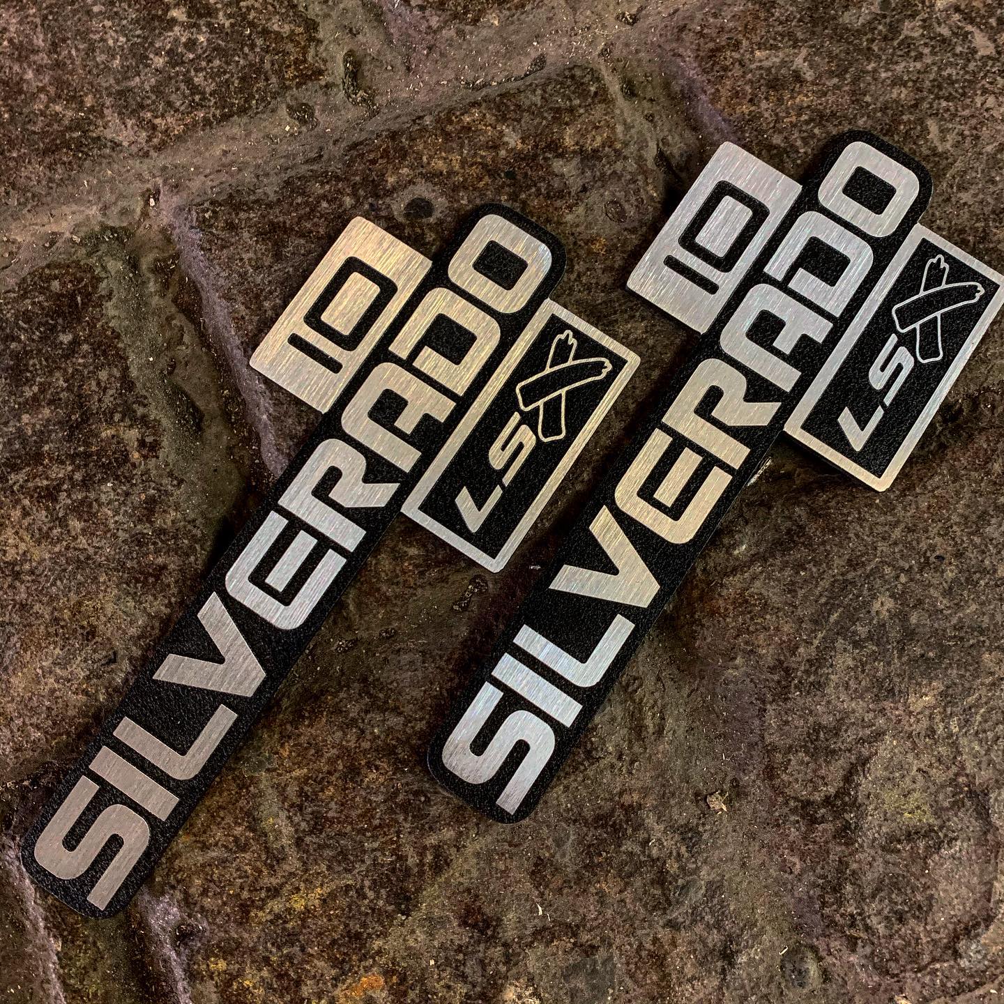 Silverado 10 LSX badges – RazorCustoms