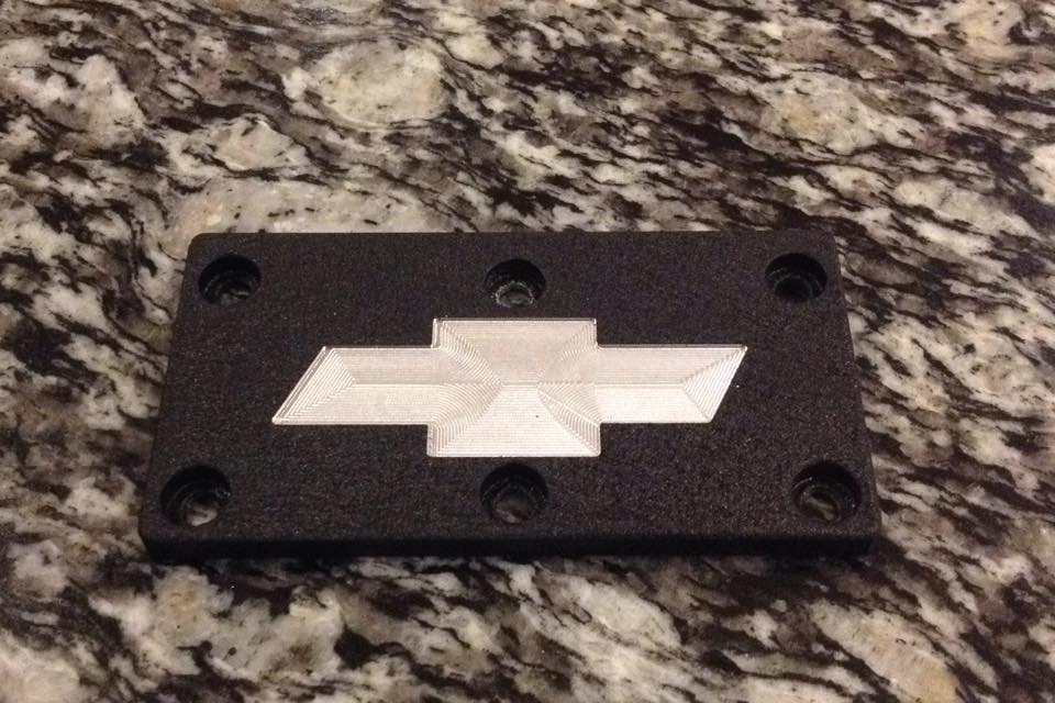 Bowtie Throttle Body Plate