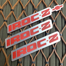 Load image into Gallery viewer, IROC-Z Camaro Rocker Badges/Emblems
