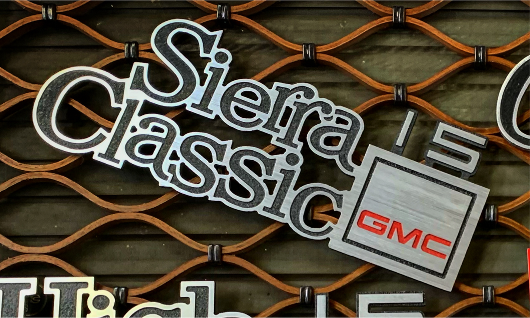 Sierra classic 15 GMC badges