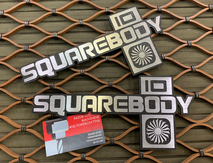 Squarebody badges RazorCustoms